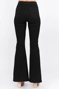 American Bazi Side Slit Flare Jeans - Hovatok