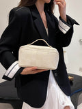 Texture PU Leather Cosmetic Bag - Hovatok