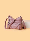 PU Multi-Compartment Crossbody Bag - Hovatok