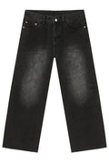 High Waist Baggy Jeans with Pockets - Hovatok