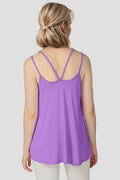 Basic Bae Bamboo Scoop Neck Double Spaghetti Straps Cami - Hovatok