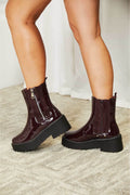 Forever Link Side Zip Platform Boots - Hovatok