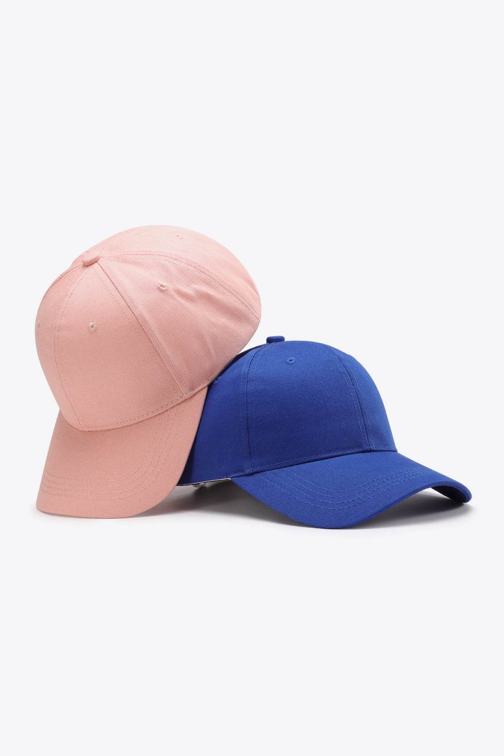 Plain Adjustable Cotton Baseball Cap - Hovatok