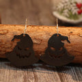 PU Leather Hat Shape Earrings - Hovatok