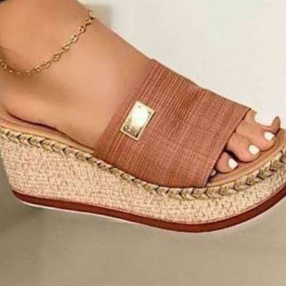 PU Leather Open Toe Sandals - Hovatok