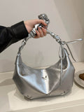 Butterfly Ruched Strap Shoulder Bag - Hovatok