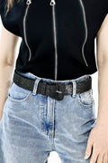 Glitter PU Leather Belt - Hovatok
