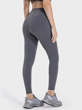Millennia Pocketed High Waist Active Leggings - Hovatok