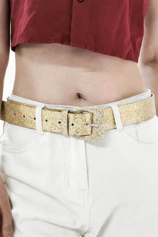 Glitter PU Leather Belt - Hovatok