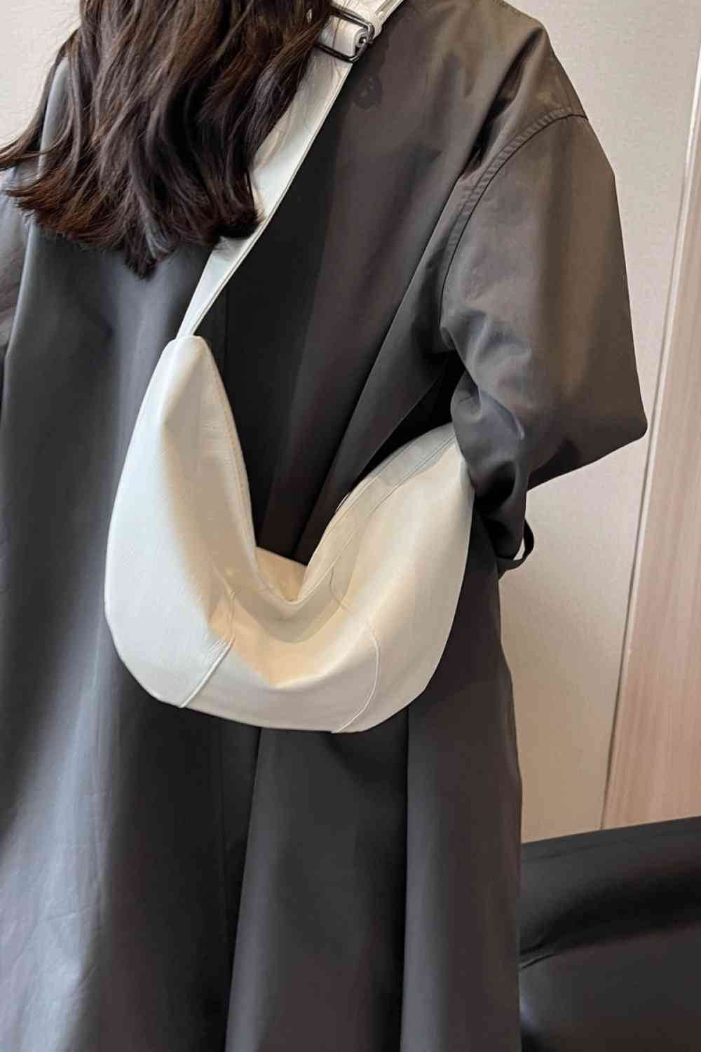 PU Leather Sling Bag - Hovatok