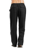 Men's Full Size Drawsting Straight Leg Pants Plus Size - Hovatok