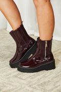 Forever Link Side Zip Platform Boots - Hovatok
