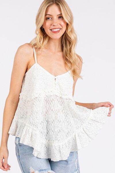 Mittoshop Textured V-Neck Cami - Hovatok