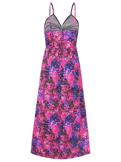 Twisted Printed V-Neck Cami Dress - Hovatok