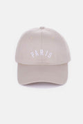 Zenana Embroidered City Baseball Cap - Hovatok
