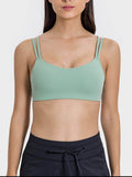 Millennia Scoop Neck Double Strap Active Cami - Hovatok