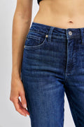 Judy Blue Full Size Tummy Control Straight Jeans Plus Size - Hovatok