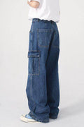 Wide Leg Jeans with Pockets - Hovatok