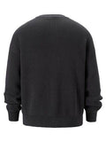 Men's Round Neck Long Sleeve Sweater - Hovatok