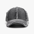 Raw Hem Cotton Baseball Cap - Hovatok