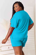 Basic Bae Full Size Soft Rayon Half Sleeve Top and Shorts Set - Hovatok