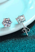 Adored Moissanite Stud Earrings - Hovatok