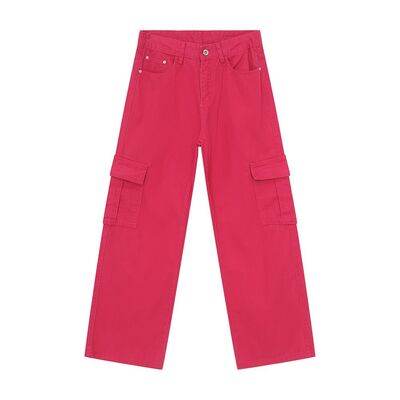 Wide Leg Cargo Jeans - Hovatok