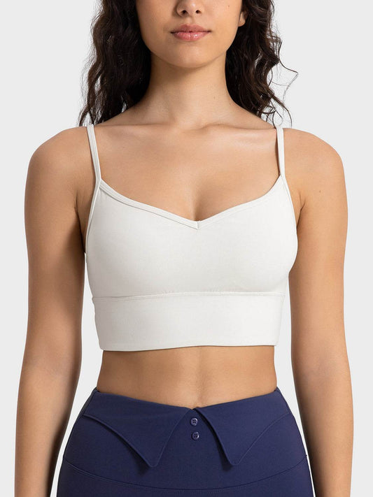 Millennia Spaghetti Strap Sport Bra - Hovatok