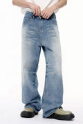 Wide Leg Jeans with Pockets - Hovatok