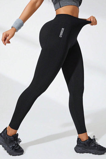 High Waist Active Leggings - Hovatok