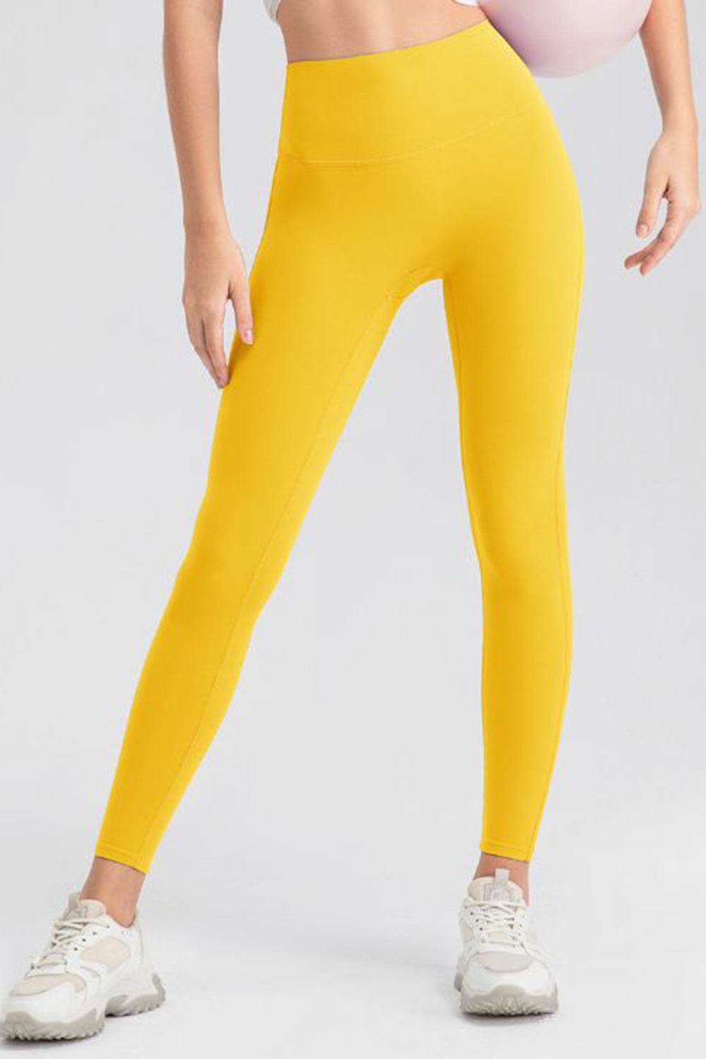 High Waist Skinny Active Pants - Hovatok