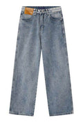 Wide Leg Jeans with Pockets - Hovatok