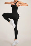 Crisscross Wide Strap Jumpsuit - Hovatok