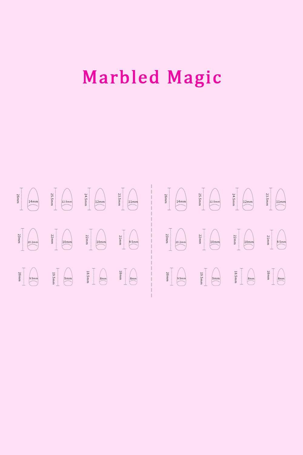 SO PINK BEAUTY Press On Nails 2 Packs - Hovatok