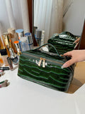 PU Leather Solid Color Wristlet - Hovatok