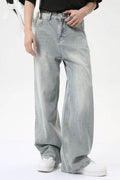 Wide Leg Jeans with Pockets - Hovatok