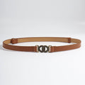 Alloy Buckle PU Belt - Hovatok