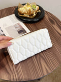 PU Leather Solid Color Wallet - Hovatok