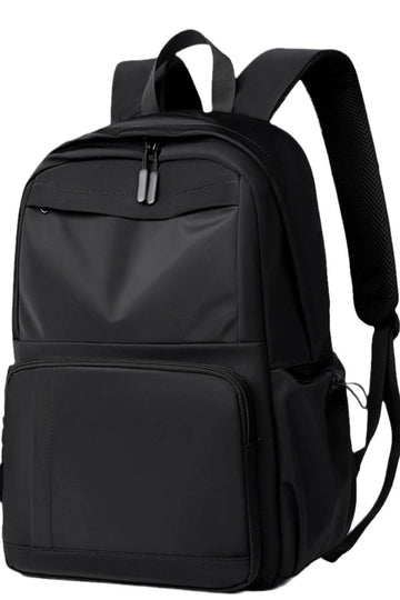 Multi-Pockets Solid Color Backpack Bag - Hovatok