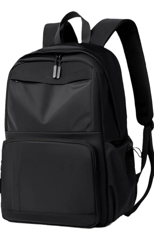 Multi-Pockets Solid Color Backpack Bag - Hovatok