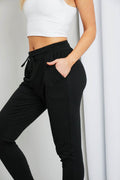 Leggings Depot Drawstring Waist Joggers - Hovatok