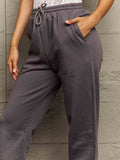 Simply Love Full Size Drawstring Sweatpants - Hovatok