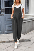 Lovelet Knotted Strap Overalls with Pockets - Hovatok