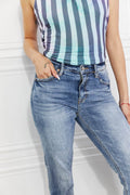 Kancan Full Size Amara High Rise Slim Straight Jeans - Hovatok