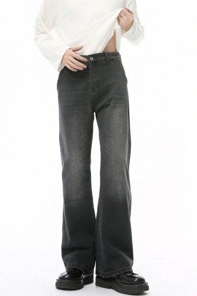 Mid Rise Jeans with Pockets - Hovatok