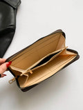 PU Leather Solid Color Wallet - Hovatok