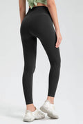 Wide Waistband High Waist Sport Leggings - Hovatok