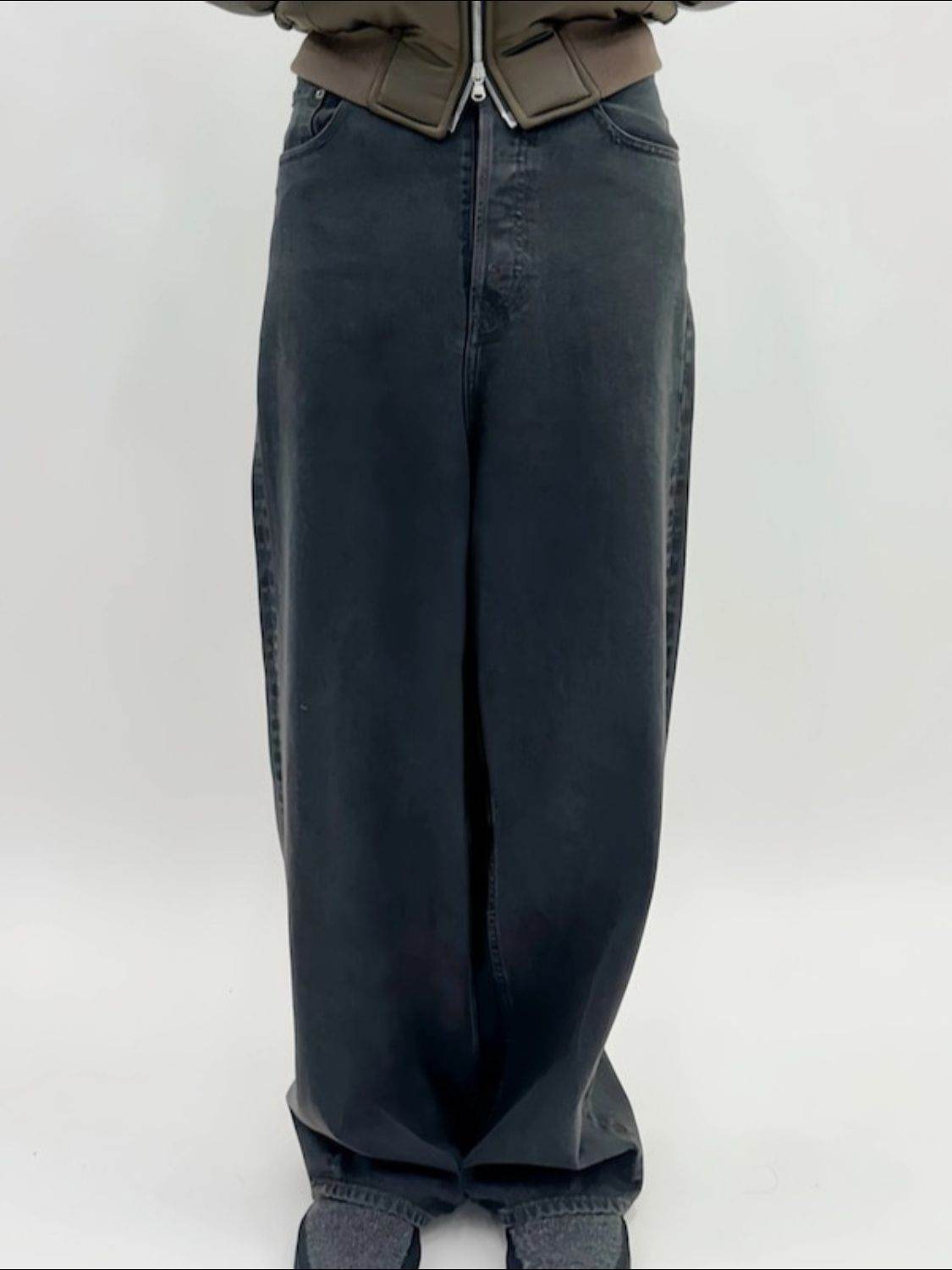 Men' s Wide Leg Jeans - Hovatok