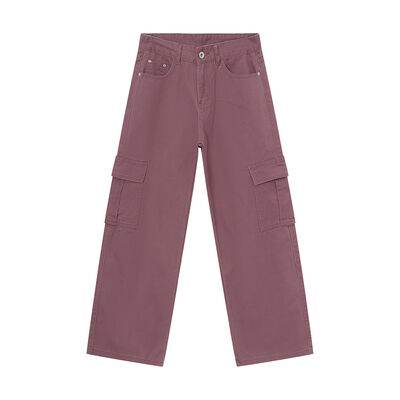 Wide Leg Cargo Jeans - Hovatok