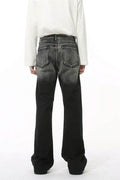 Pocketed High Waist Jeans - Hovatok